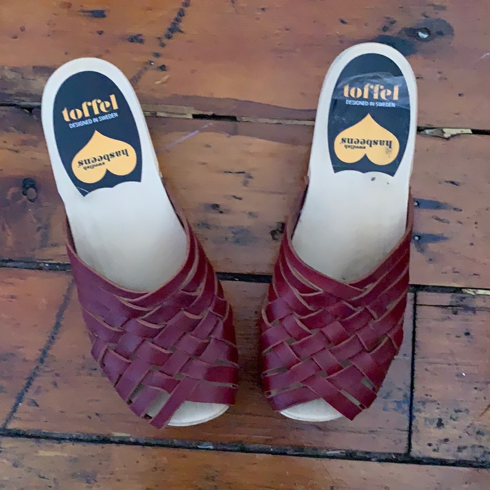 Swedish hasbeens clogs size 36